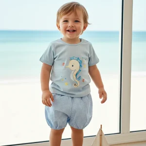 Conjunto Niño Caballito Mar