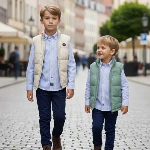 Chaleco Reversible Spagnolo Verde