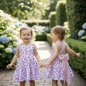 Vestido Tirantes Cruzados Plumeti