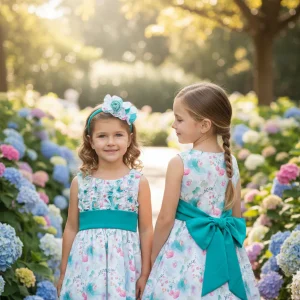 Vestido Ceremonia Flores