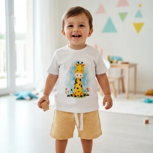 Conjunto Jirafa Sentada