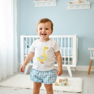 Conjunto Niño Pato Pañuelo