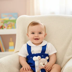 Hilo Camisa Plumeti Azulon