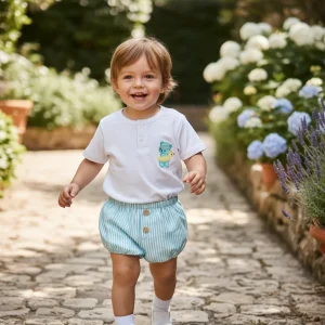 Conjunto Niño Oso Al Agua