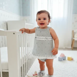 Tirantes con Braguita Gris