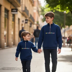 Sudadera Letras Spagnol