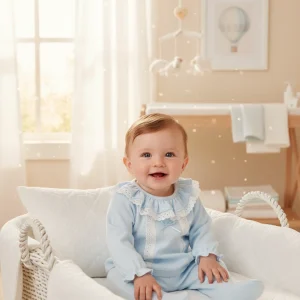 Conjunto Polaina Gregal Celeste