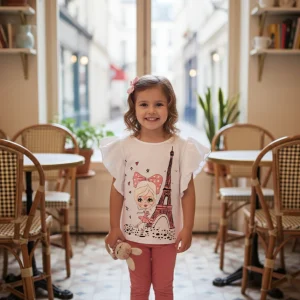 Leggings Eiffel Coral