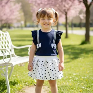 Conjunto Falda Margaritas