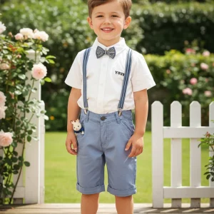 Tirantes Pajarita Azul