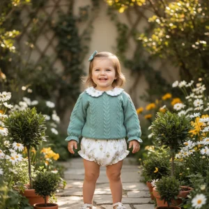 Conjunto  Niña Osito Payaso