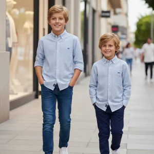 Camisa Oxford listas Spagnolo