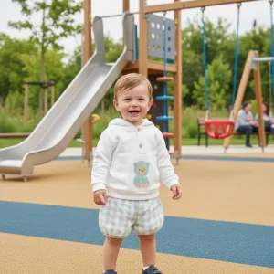 Conjunto Niño Osito Menta
