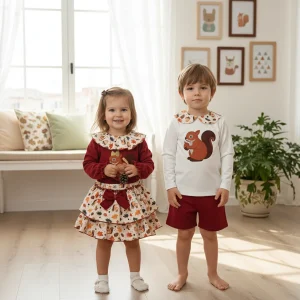 Conjunto Niño Ardilla Soñadora