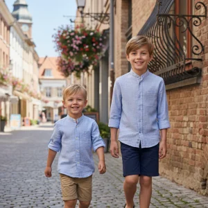 Camisa Spagnolo Azul