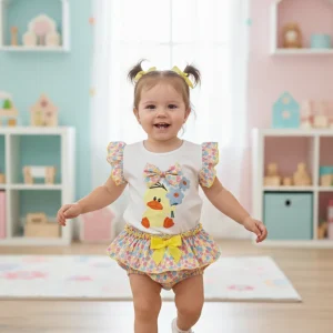 Conjunto Niña Patito Getil