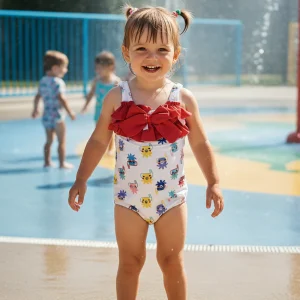 Bañador Niña Pulpos