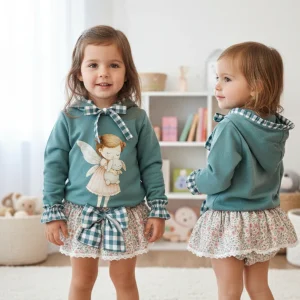 Conjunto Niña Bruma De Otoño