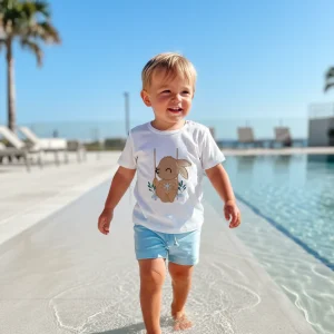 Conjunto Niño Baño Conejo