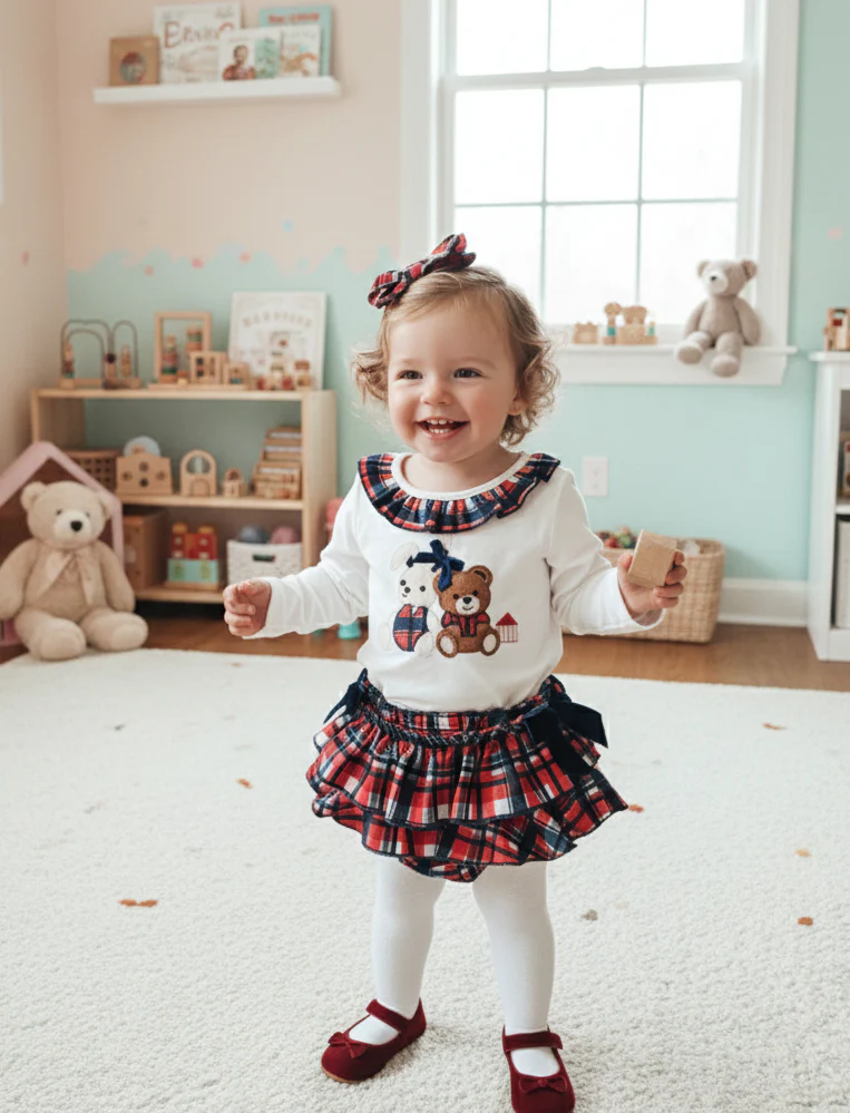 Conjunto Niña Amigos De Invierno