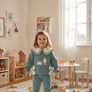 Conjunto 3 piezas Perpignan Verde