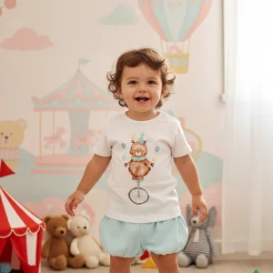 Conjunto Niño Oso Circo