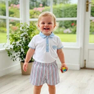 Conjunto Niño Polo Ibiza