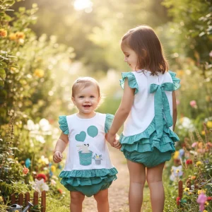 Conjunto Plumeti Verde