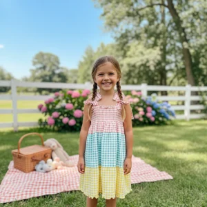 Vestido Tricolor Trend