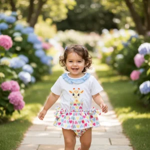 Conjunto Jirafita Corazones