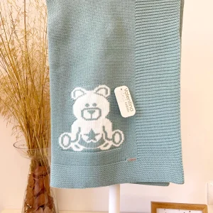 Toquilla Lana Oso Verde