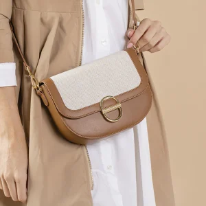 BOLSO HEBILLA DE MUJER ETIKA B30119 JUDY 01 CAMEL