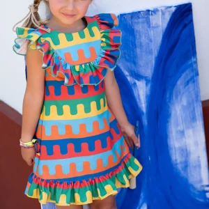 Vestido Olas De Caramelo