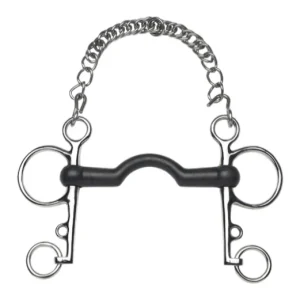 Pelham Pata Larga Barra de Hule con Puente Ekkia Feeling