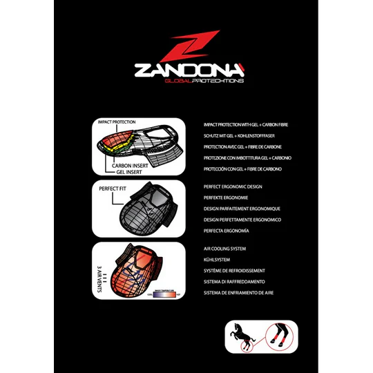 Protectores de Patas para Potros Zandonà Carbon Air Junior - Imagen 9