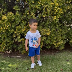 Conjunto Niño Sonic Blue