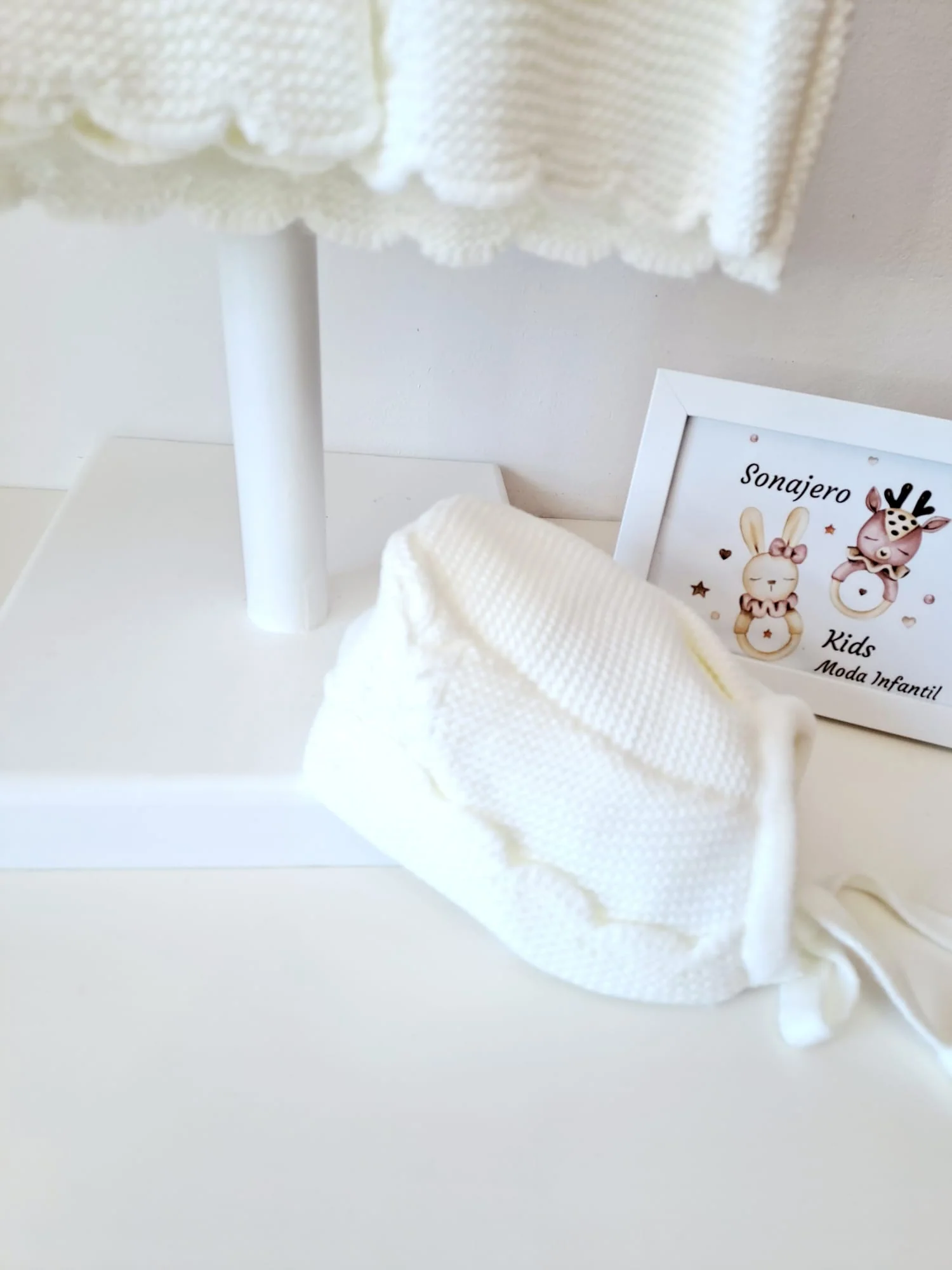 Abrigo Capota Chloe Crema - Imagen 3