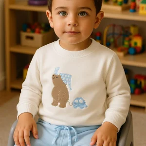 Conjunto Niño Sudadera Osito Soñador