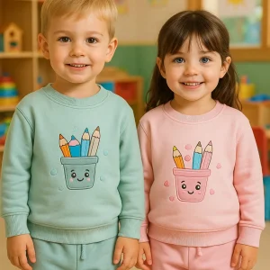 Conjunto Sudadera Niña Lapices