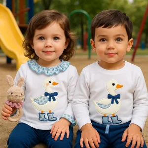 Conjunto Niño Sudadera Pato Botas