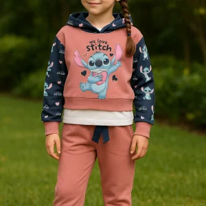 Conjunto 3 Piezas Stitch Love