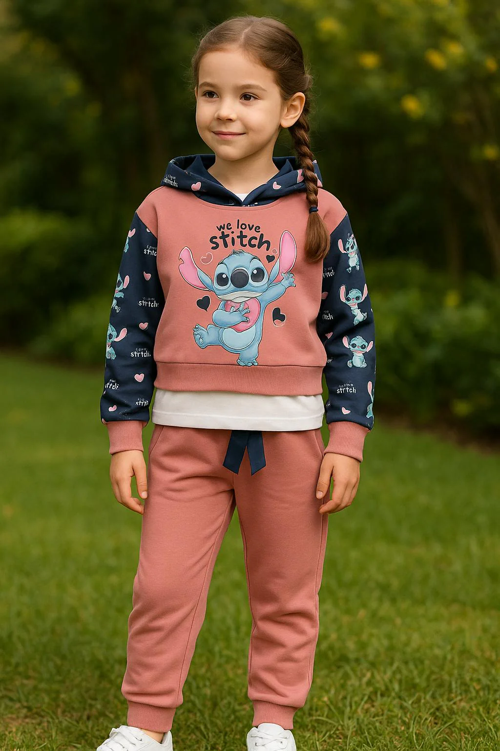 Conjunto 3 Piezas Stitch Love