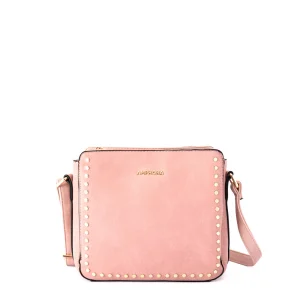 Cartera bandolera pequeña amnia rosa viejo