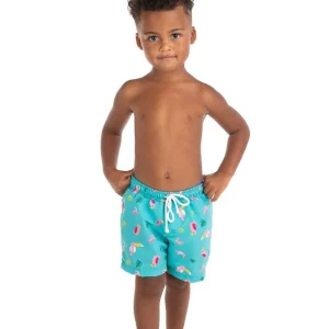 Bañador niño tropical