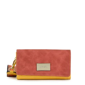 Billetera acordeon mediana bonne amarillo