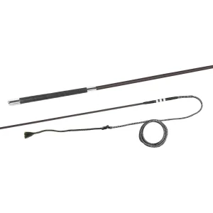 Fusta para Dar Cuerda Fleck Tejida Mango Piel Woven Nylon Lash