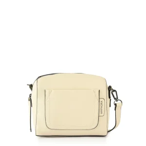 Cartera bandolera mediana isra blanco crudo