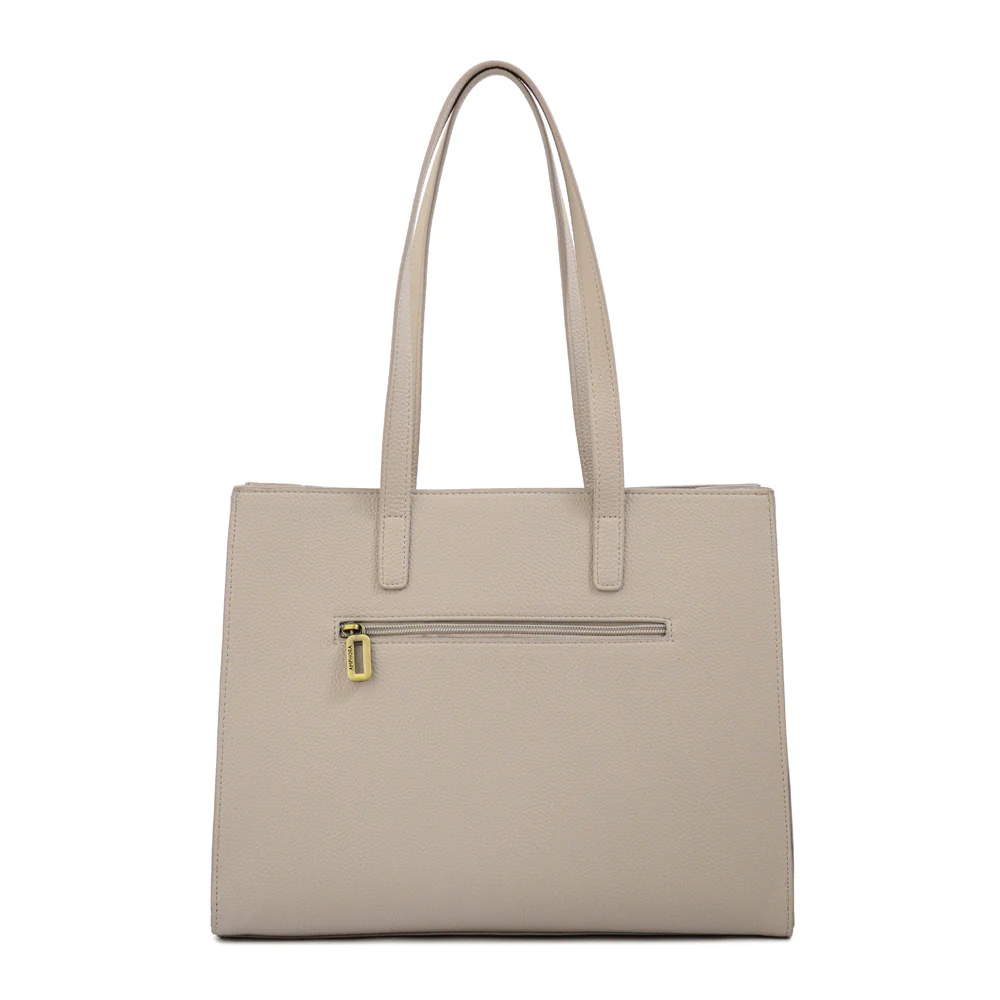 Cartera tote grande miller blanco crudo - Imagen 3