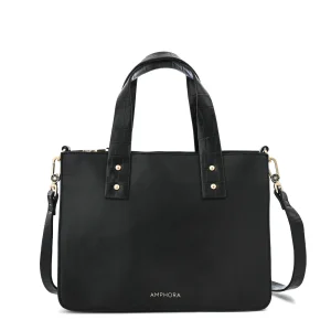 Cartera tote mediana rivoli Negro especial