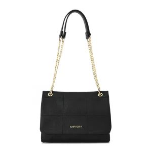 Cartera bandolera mediana romina Negro especial